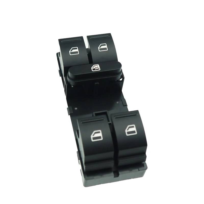 Fensterschalter Tasten Für Skoda Für Fabia 2006-2015 Fenster Switch Control Taste Fensterheber 5ND959857 1K4959857 Autos Fensterh Taster Schalter(NO Chrome) von IMMLSX