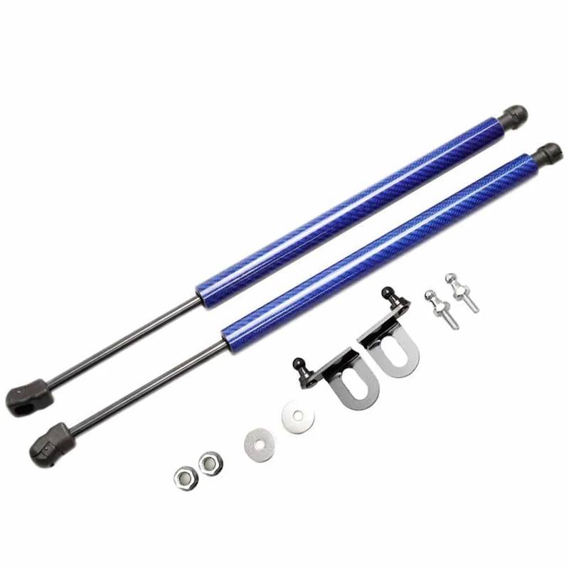 Fronthaube Motorhauben-Gasfeder Für Nissan Für Sunny Für Tsuru Für Sentra B13 1990-1993 Motorhaube Ändern Gas Streben Lift Unterstützung Schock Dämpfen Absorber(Blue Carbon Fiber) von IMMLSX