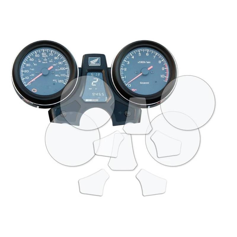 Für CB1100 CB 1100 Motorrad Scratch Cluster Screen Dashboard Schutz TPU Instrument Film Displayschutzfolie Tachoschutzfolie(1 Set) von IMMLSX