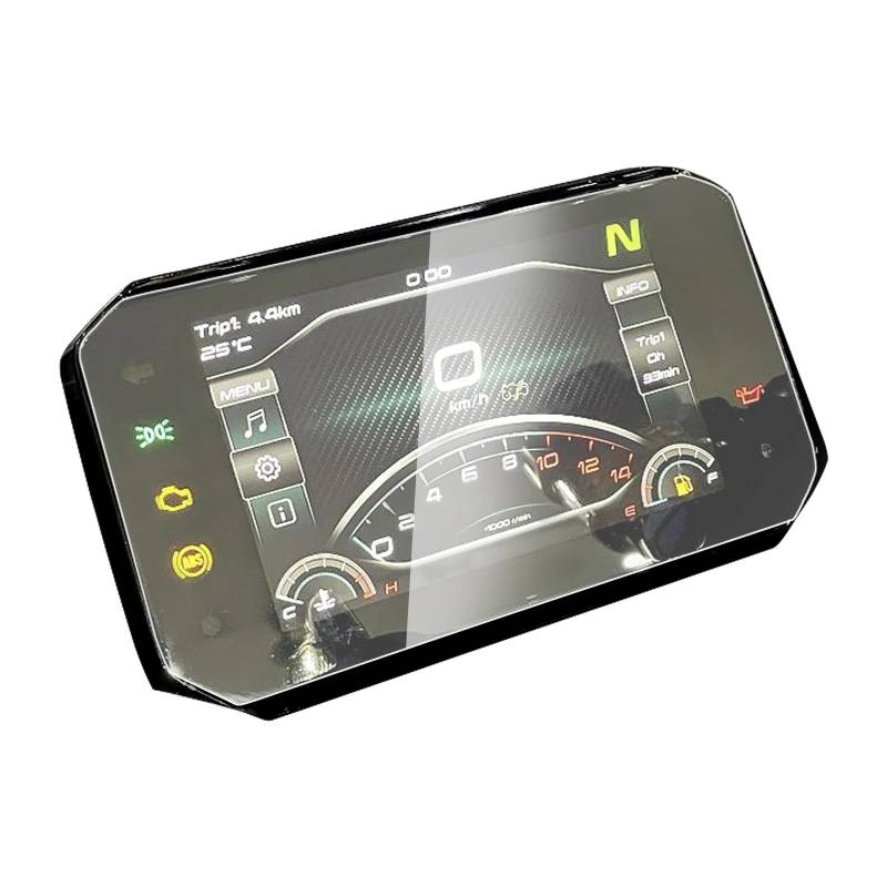 Für CFMOTO Für 450SR 675 Motorrad Tacho Scratch Cluster Displayschutzfolie Dashboard Displayschutzfolie Displayschutzfolie Tachoschutzfolie(1) von IMMLSX