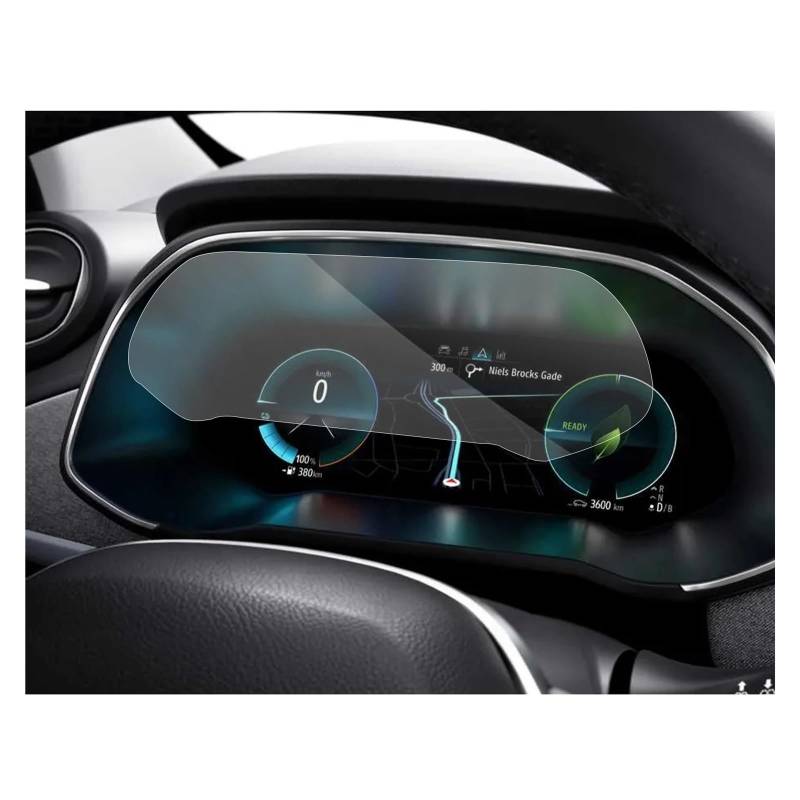 Für Clio 5 Für Zoe 2021-2023 10 Zoll Auto LCD Instrument Display Nano Screen Protector Navigation Schutzfolie Navigations-Displayschutz von IMMLSX