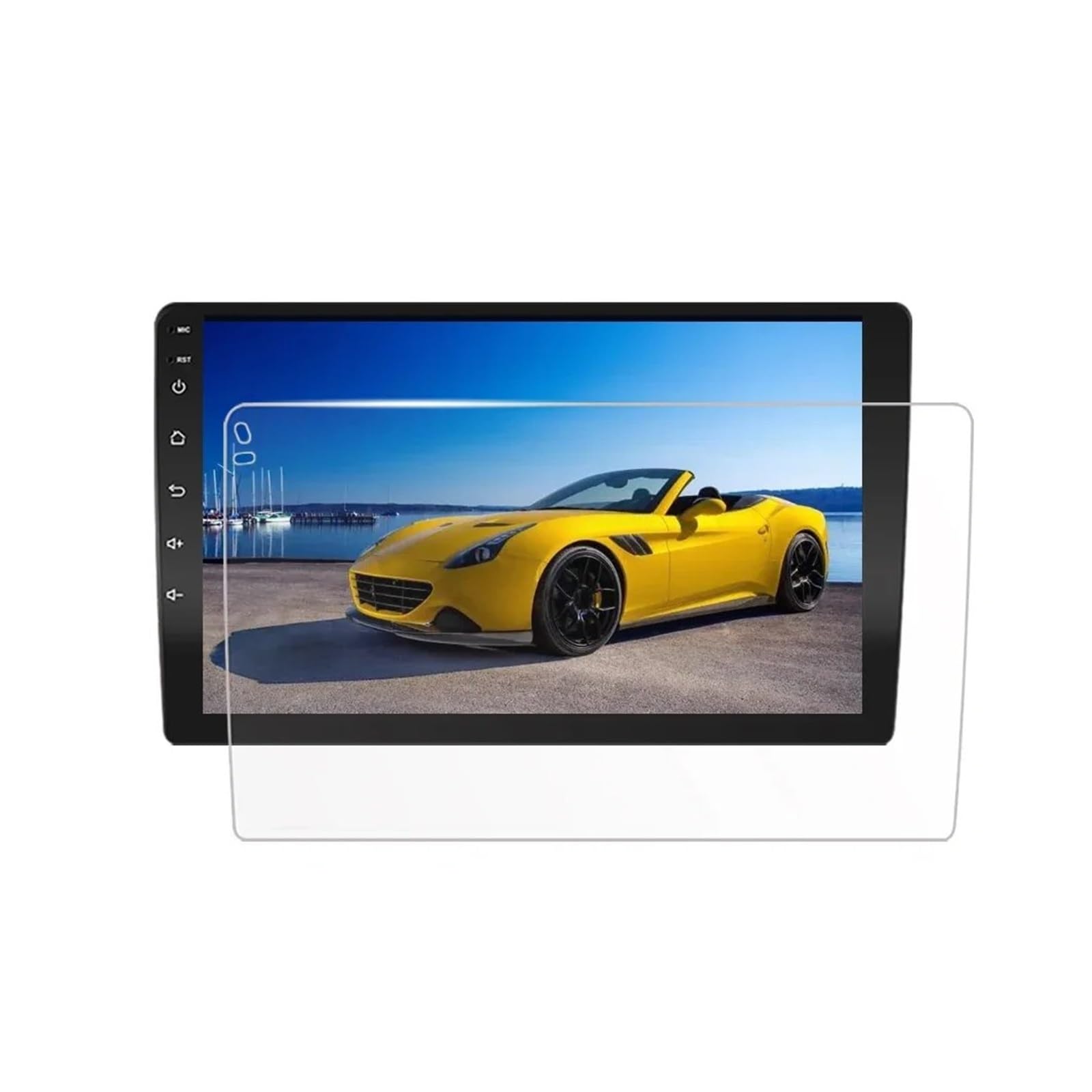 Für Für SPRO Für CC3 Für Für Plus Für Double 2 Für Din Für Android-Autoradio GPS-Navigation 9 10.1Zoll Displayschutz Aus Gehärtetem Glas Navigation Schutzfolie Navigations-Displayschutz(10.1INCH) von IMMLSX