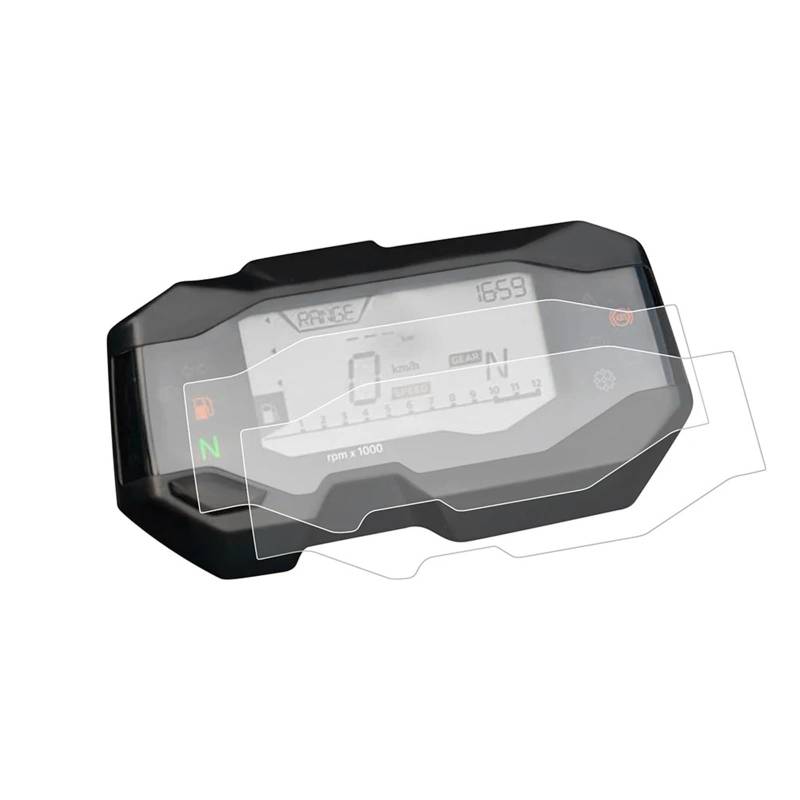 Für G310R G310GS G310 R G310 GS 2017-2018 Motorrad Instrument Dashboard Cluster Kratzschutz Film Displayschutz Displayschutzfolie Tachoschutzfolie(2 pcs) von IMMLSX