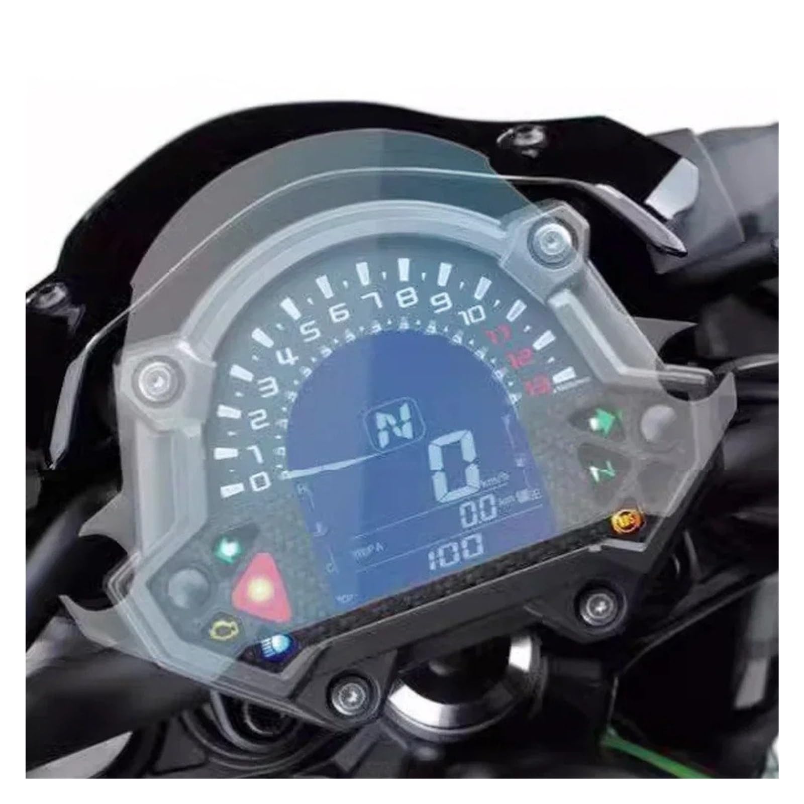 Für Kawasaki Für Z400 Für Z650 Für Z900 2017 Motorrad Dashboard Schutz Instrument Cluster Scratch Screen Film Schutz Displayschutzfolie Tachoschutzfolie von IMMLSX