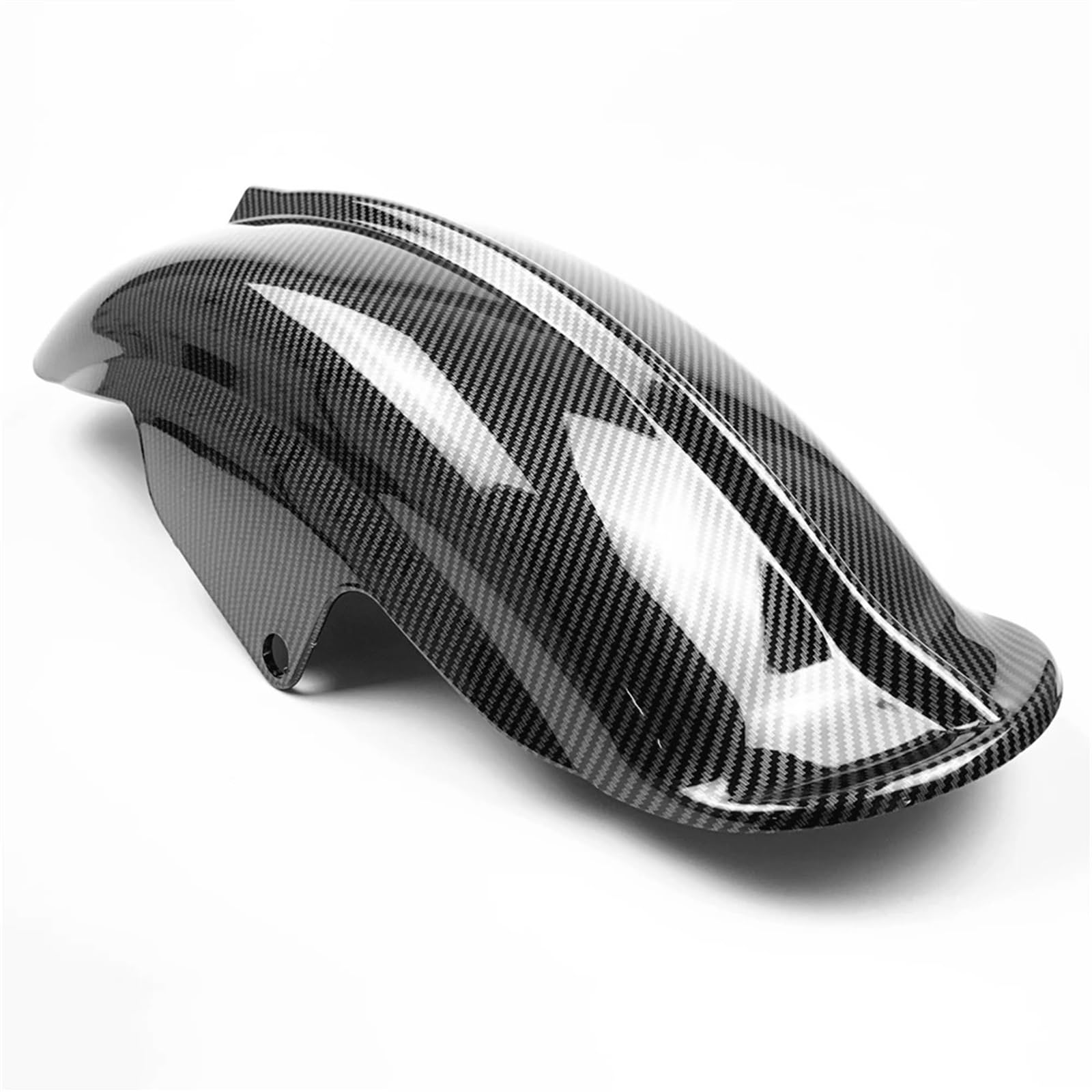 Für Sportster 883 1200XL 1994-2003 Motorrad Carbon Schwarz Hinten Kotflügel Fender ABS Roadster Super Low Cafe Racer Bobber Chopper Motorrad Kotflügelschutzblech(Carbon Spray Paint) von IMMLSX