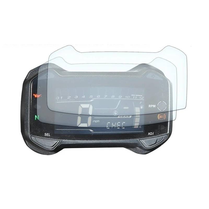 Für Suzuki DL250 Für GSX250R Für V-Strom 250 DL Für V Strom 250 Für GSX 250 R Motorrad Tacho Scratch Screen Schutz Instrument Film Displayschutzfolie Tachoschutzfolie(2 PCS) von IMMLSX