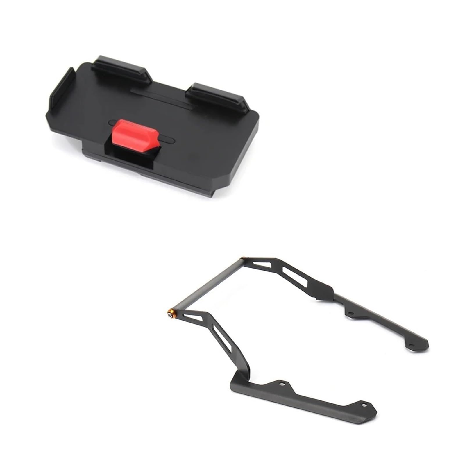 Handyhalterung Motorrad Für Aprilia SR GT200 2022-up Motorrad GPS Navigation Telefon Halter Rahmen Halterung Metall GPS Halterung Zubehör Handyhalter Fahrrad(Set - 12MM) von IMMLSX