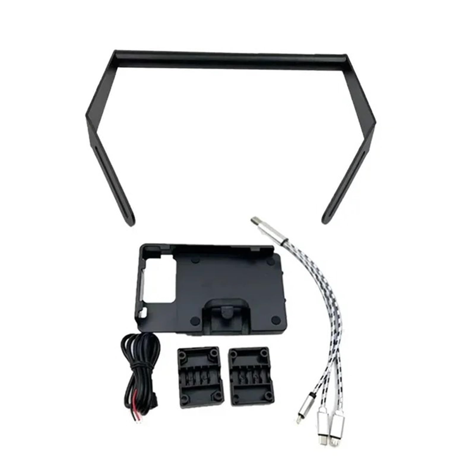 Handyhalterung Motorrad Für PCX 150 Für PCX 125 Motorrad-Navigationshalterung Smartphone GPS-Halterung Halter Externes Motorradzubehör Handyhalter Fahrrad(C) von IMMLSX