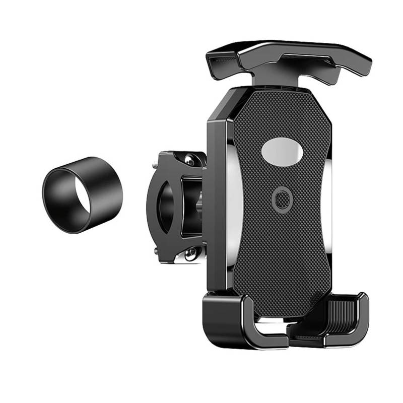 Handyhalterung Motorrad Motorrad Telefon Halter Roller Lenker Handy Clip GPS Halterung Motorrad Externe Zubehör Handyhalter Fahrrad(Handlebar) von IMMLSX