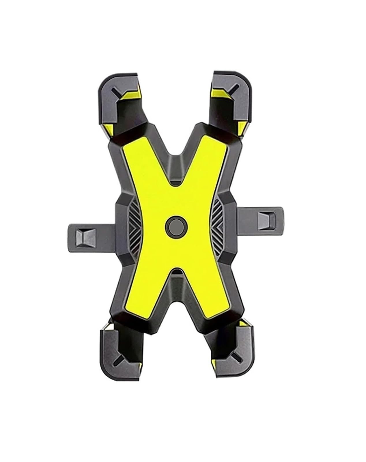 Handyhalterung Motorrad Telefon Halter Motorrad Mobile Handy Halter Bike Lenker Clip Ständer GPS Halterung Zubehör Handyhalter Fahrrad(Yellow for Rearview) von IMMLSX