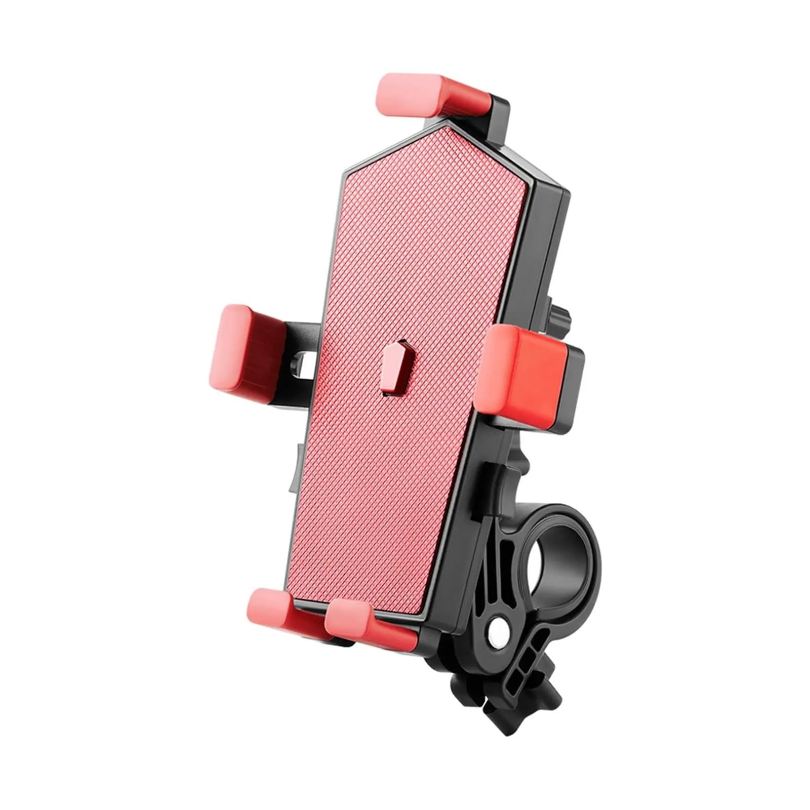 Handyhalterung Motorrad Telefonhalter Für Den Lenker 360 ° Drehbar Motorrad-Telefonhalter Halterung Dekoratives Motorradzubehör Handyhalter Fahrrad(Red) von IMMLSX