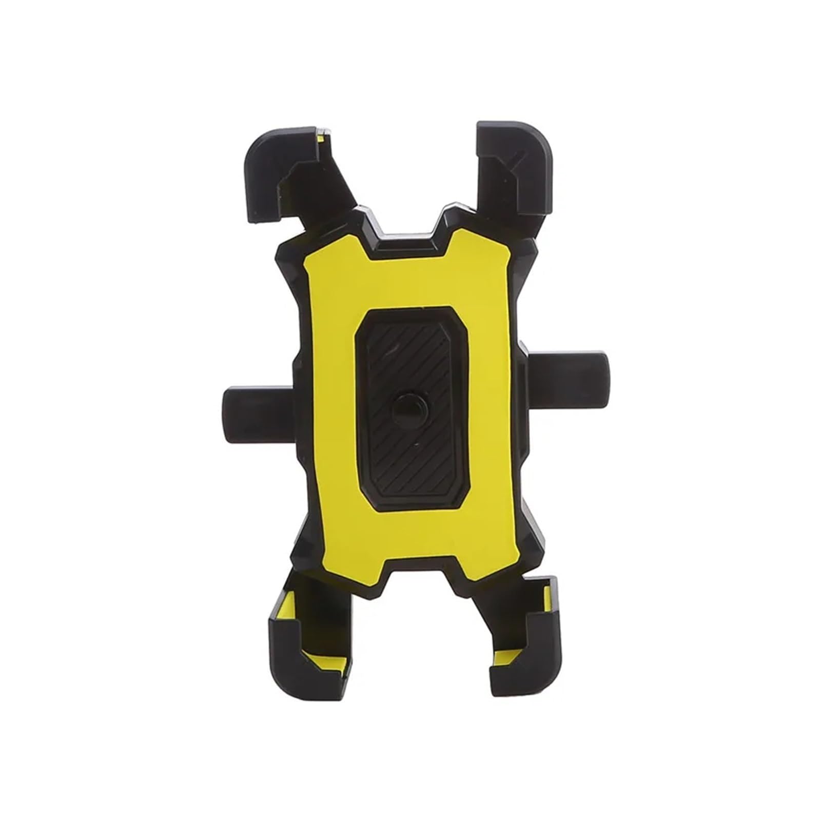 Handyhalterung Motorrad Universalhalterung Für Motorrad Elektro- Handyhalter GPS-Halterung Telefonhalter Mit Stoßdämpfer Handyhalter Fahrrad(Yellow) von IMMLSX