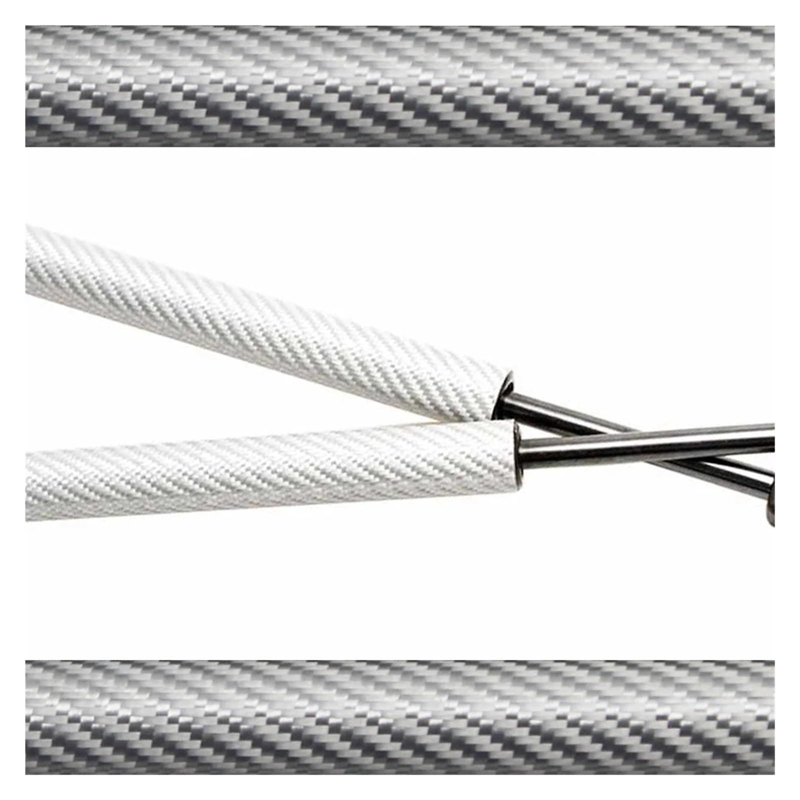 Heckklappe Strut Für R8 Coupe 2006–2015 Heckmotor Gasdruckfedern Stoßdämpfer Federdämpfer Hebebühne Stützstange Arme Zylinderstütze 481 Mm Heckklappe Gasdruckfedern Spring(Silver Carbon Fiber) von IMMLSX