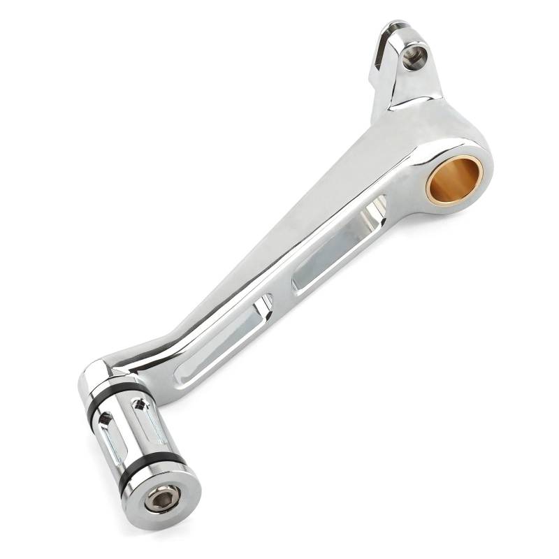 Motorrad Fußrasten Für V-Rod Für Muscle 2006 2007 2008 2009 2010 2011 2012 2013 2014 2015 2016 2017 Motorrad Bremshebel Peg Pedal Fussrasten Pedal(Chrome C) von IMMLSX