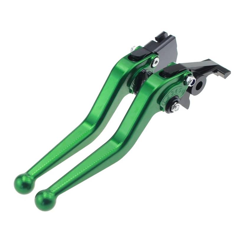 Motorrad Kupplung Bremshebel Für Piaggio Für Vespa Für GTS 250 300 Für 300ie 2014-2023 CNC-einstellbare Bremskupplungshebel Motorradzubehör Brems Kupplungshebel(Green) von IMMLSX