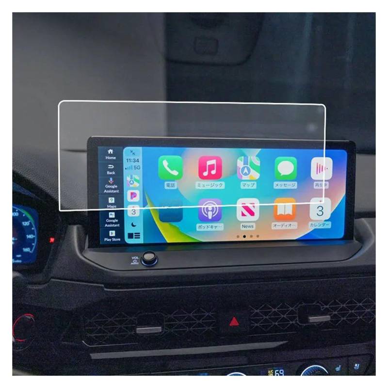 Navigation Schutzfolie Für Accord 2023 12,3 Zoll Touchscreen Auto Display Navigation Screen Protector Gehärtetes Glas Film Navigations-Displayschutz von IMMLSX