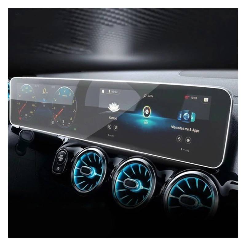 Navigation Schutzfolie Für Benz Für GLB 2020-2023 Auto GPS Navigation Schutz Film LCD Bildschirm TPU Film Screen Protector Anti-Scratch Innen Navigations-Displayschutz von IMMLSX