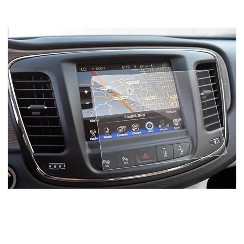 Navigation Schutzfolie Für Chrysler 200 300 Für Pacifica 2017-2019 8,4 Zoll Auto Navigation Screen Protector Gehärtetes Glas Touch Screen Protector Navigations-Displayschutz von IMMLSX