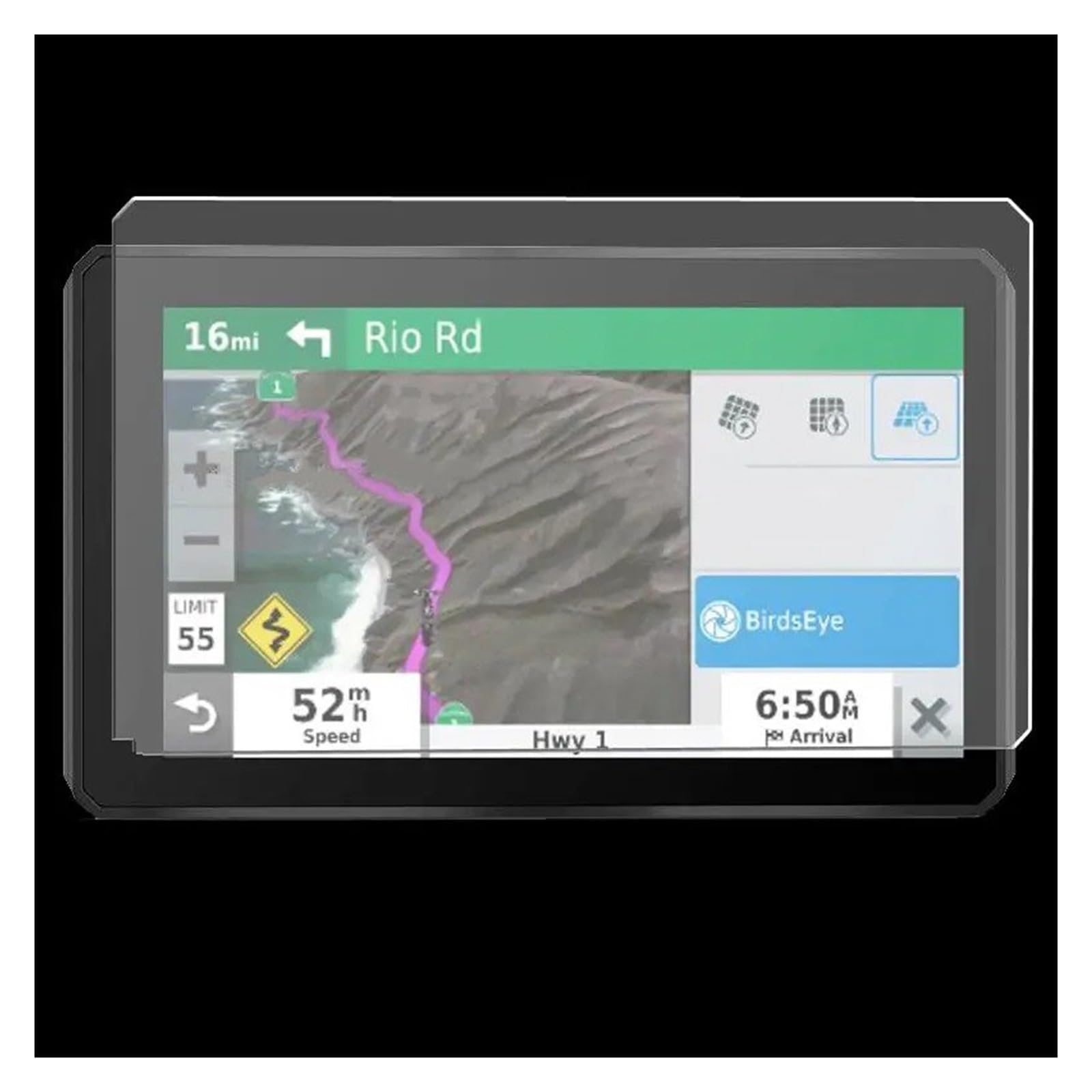 Navigation Schutzfolie Für Für Zumo Für XT Für Zauts Gehärtetem Glas Film 5,5-Zoll Motorrad Navigator GPS Navigation Screen Protector Navigations-Displayschutz von IMMLSX