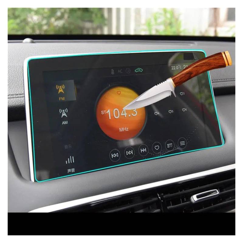 Navigation Schutzfolie Für MG Für HS 2018 2019 Auto Screen Protector Auto GPS Navigation Gehärtetem Glas Display-schutzfolie Aufkleber Navigations-Displayschutz von IMMLSX