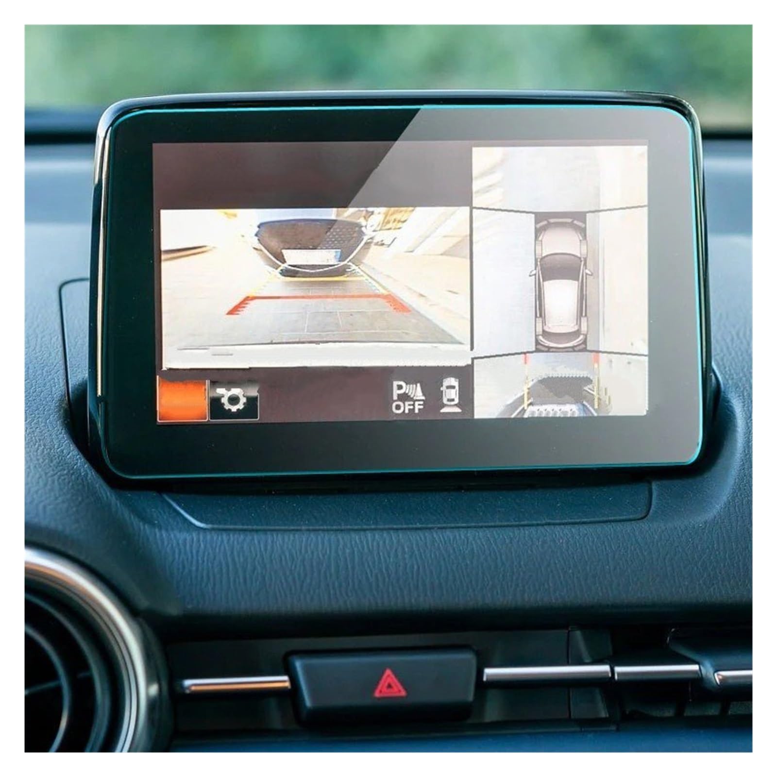 Navigation Schutzfolie Für Mazda 2 2020 Displayschutzfolie Aus Gehärtetem Glas Auto-Navigationsdisplay Navigations-Displayschutz von IMMLSX