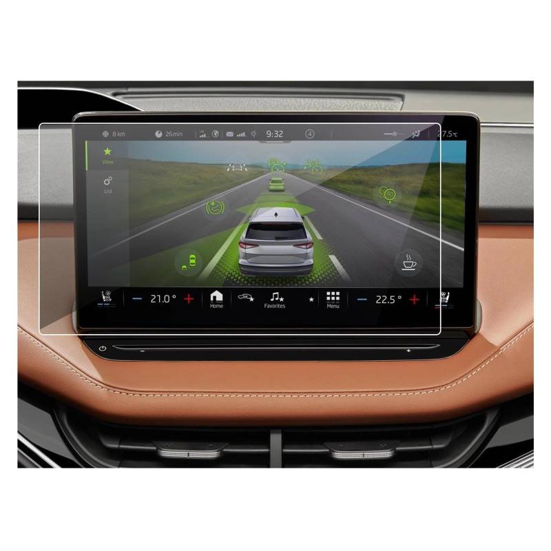 Navigation Schutzfolie Für Skoda Für ENYAQ IV 2023 2022 2021 2020 Auto GPS Navigation Touchscreen PET Film Schutz Film Navigations-Displayschutz von IMMLSX