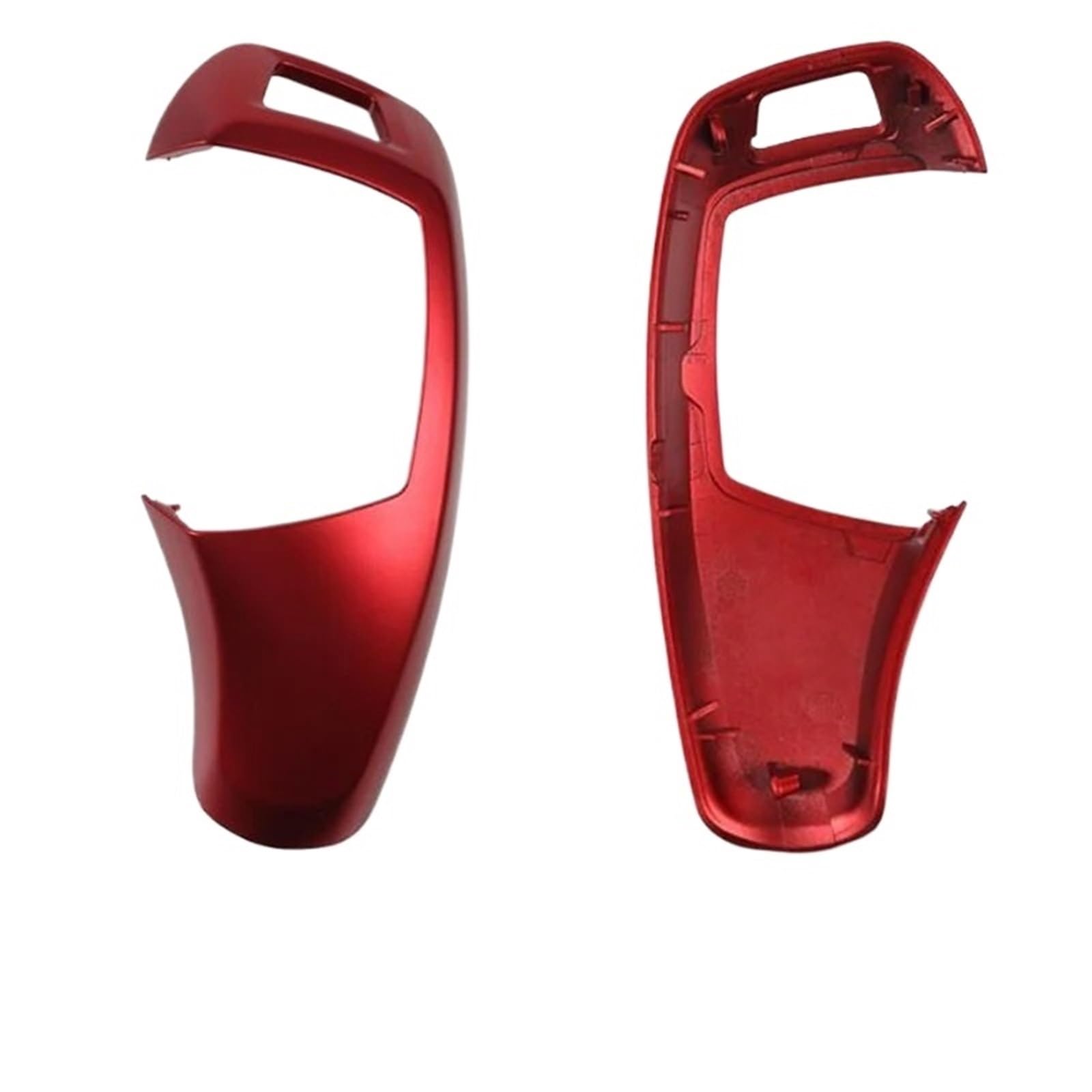 PanelMittelkonsole Für 5 Serie F10 Für 7 Serie F01 F02 Auto Center Schaltknauf Schalthebel Trim Abdeckung Auto Innen Schaltknäufe Abdeckung Innenraum Abdeckung Trim(Red,LHD) von IMMLSX