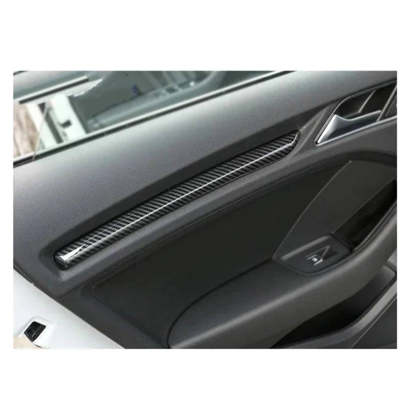 PanelMittelkonsole Für A3 8V S3 RS3 2014 Zu 2018 Carbon Fiber Center Konsole Getriebe Shift Trinken Halter Panel Abdeckung Trim Auto Innen Zubehör Innenraum Abdeckung Trim(J) von IMMLSX