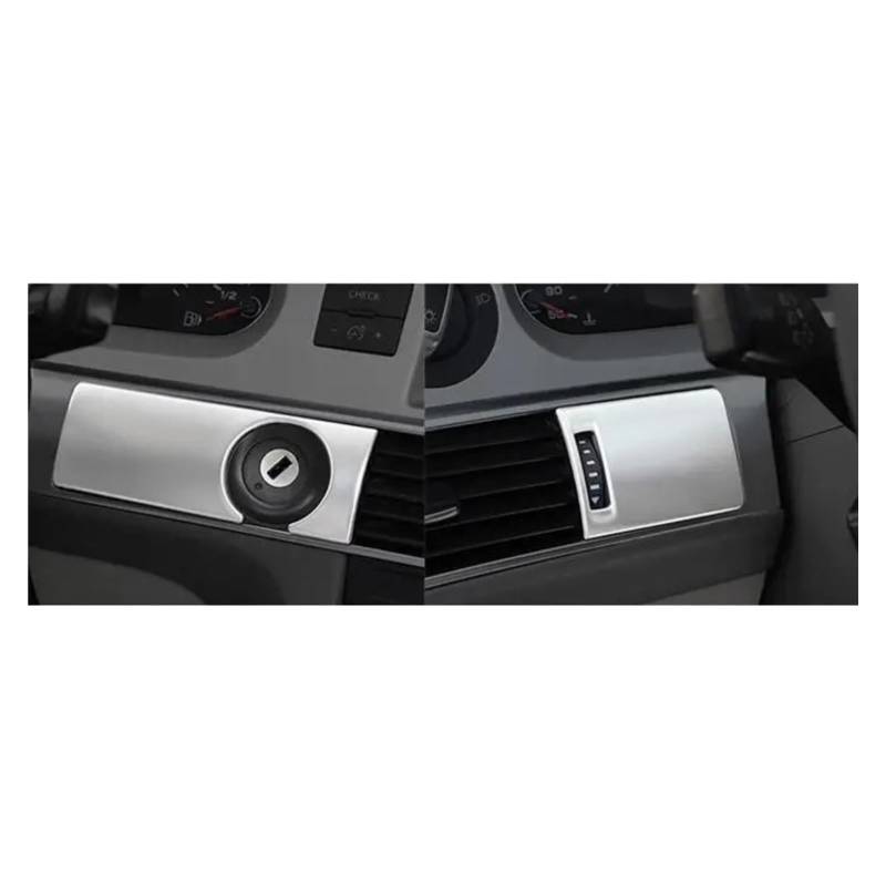 PanelMittelkonsole Für A6 Für C5 Für C6 Zentrale Steuerung Getriebe Shift Panel Multimedia Tasten Handauflage Auto Abdeckungen Aufkleber Trim Zubehör Auto Styling Innenraum Abdeckung Trim(C Model Silv von IMMLSX