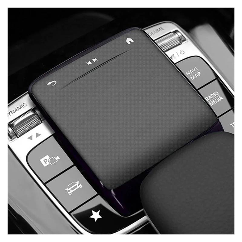 PanelMittelkonsole Für Benz AB Für CLA Für GLE Für GLS Für GLB Klasse W177 W247 C118 W167 Auto Zubehör TPU Center Control Maus Screen Protector Abdeckung Innenraum Abdeckung Trim(Black) von IMMLSX