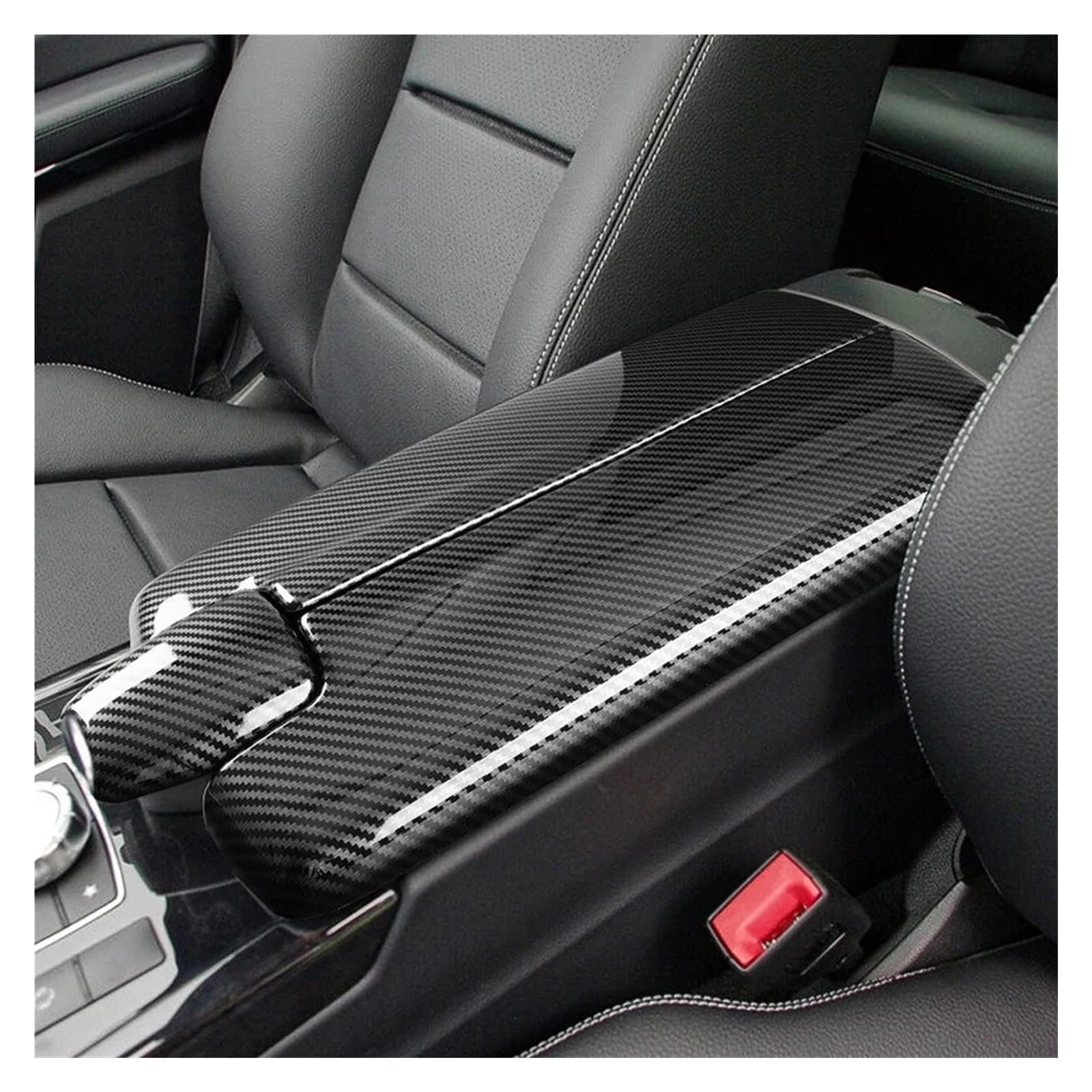 PanelMittelkonsole Für Benz E Für CLS Klasse W212 W218 E200 E260 E300 CLS260 LHD Auto Zentrale Steuerung Armlehne Lagerung Box Panel Trim Abdeckung Rahmen Innenraum Abdeckung Trim(Carbon Fiber) von IMMLSX