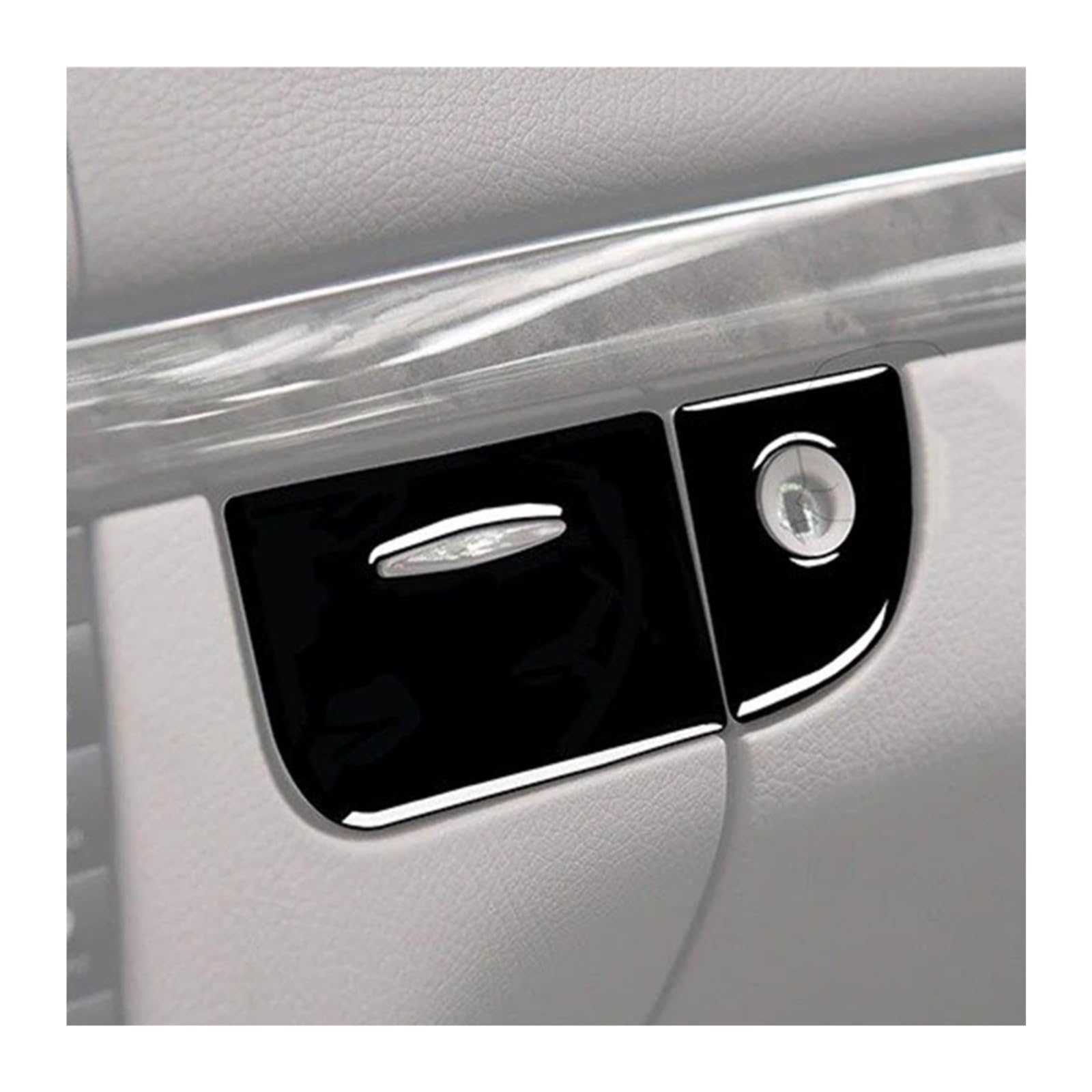 PanelMittelkonsole Für Benz Für E-Klasse W211 2003-2009 Klavier Schwarz Zentrale Steuerung Klimaanlage Outlet Scheinwerfer Schalter Panel Trim Aufkleber Innenraum Abdeckung Trim(LHD C) von IMMLSX