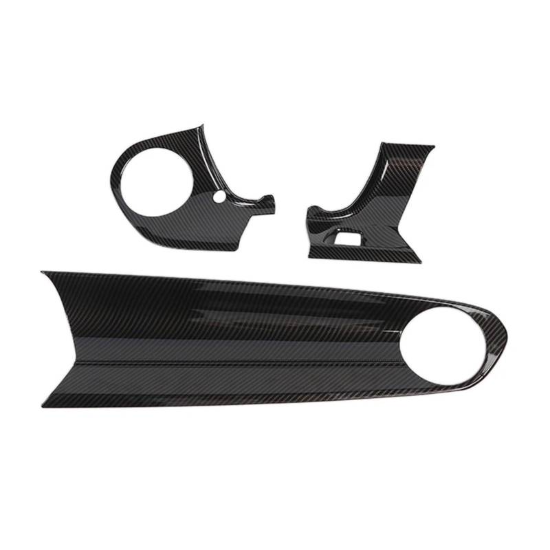 PanelMittelkonsole Für Chevrolet Für Camaro 2016 2017 2018-2023 Auto Interior Center Console Dashboard Panel Dekoration Trim Abdeckung Formteile Zubehör Innenraum Abdeckung Trim(3-Carbon Fiber Look) von IMMLSX