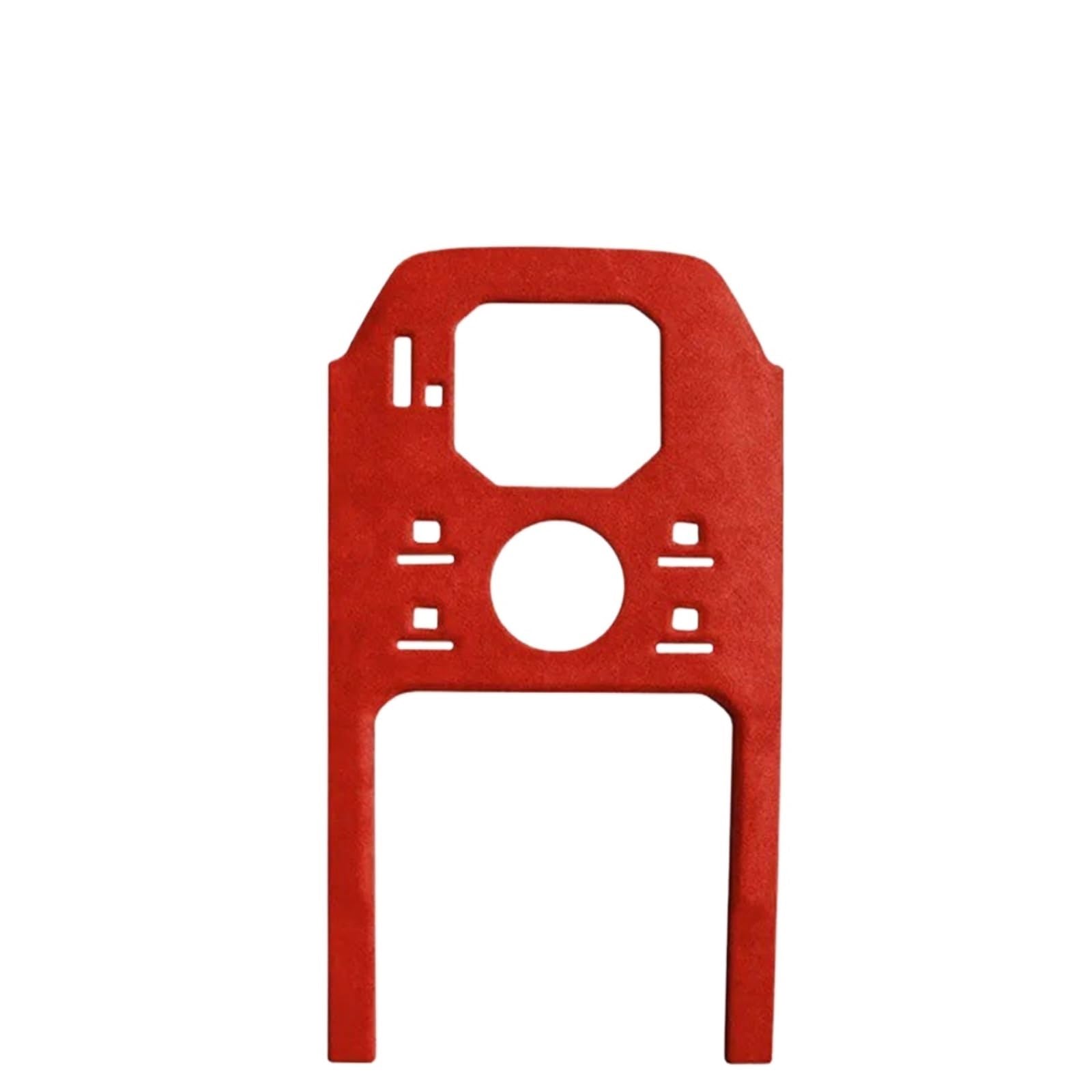 PanelMittelkonsole Für Jetour T2 Für Reisenden 2023 2024 Wildleder Auto Zentrale Steuerung Schaltknauf Abdeckung Wildleder Kappe Matte Innen Zubehör Innenraum Abdeckung Trim(Red Panel B) von IMMLSX