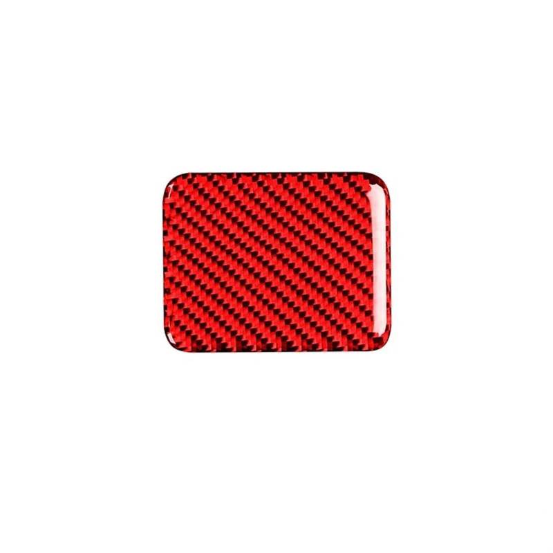 PanelMittelkonsole Für Subaru Für BRZ Für Toyota 86 2013-2019 Auto Innen Beheizten Sitz Taste Aufkleber Carbon Fiber Innen Aufkleber Innen Modifikation Innenraum Abdeckung Trim(A Red) von IMMLSX