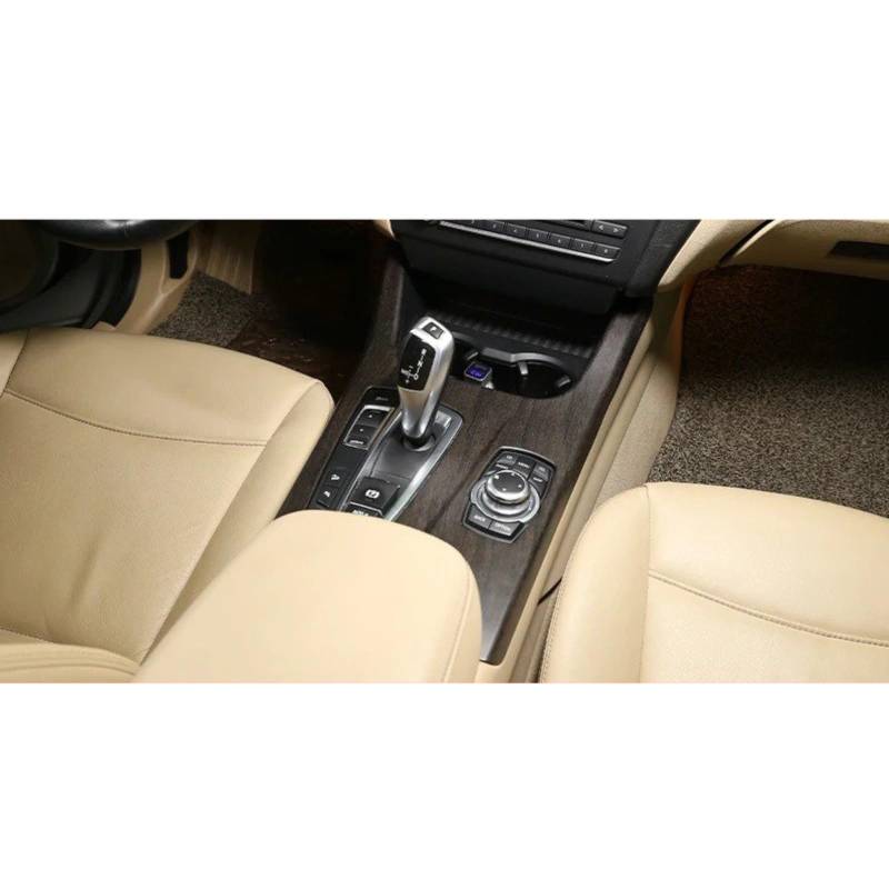 PanelMittelkonsole Für X3 F25 Für X4 F26 LHD Und RHD Zubehör ABS Carbon Faser Stil Auto Center Control Getriebe Shift Panel Abdeckung Aufkleber Trim Innenraum Abdeckung Trim(LHD Oak Grain) von IMMLSX