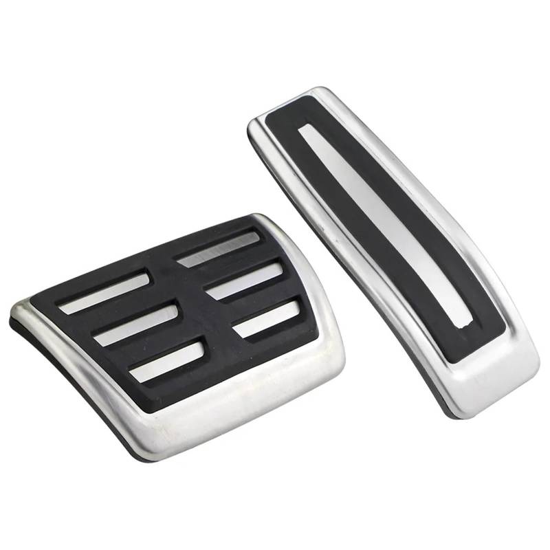 Pedale Abdeckung Für Q7 SQ7 2006-2015 Accelerator Gas Bremspedal Fußstütze Dead Pedal Pad Non-Slip Innen Zubehör Auto Pedale Abdeckung Pedalabdeckung Pedalkappen(2Pcs at) von IMMLSX