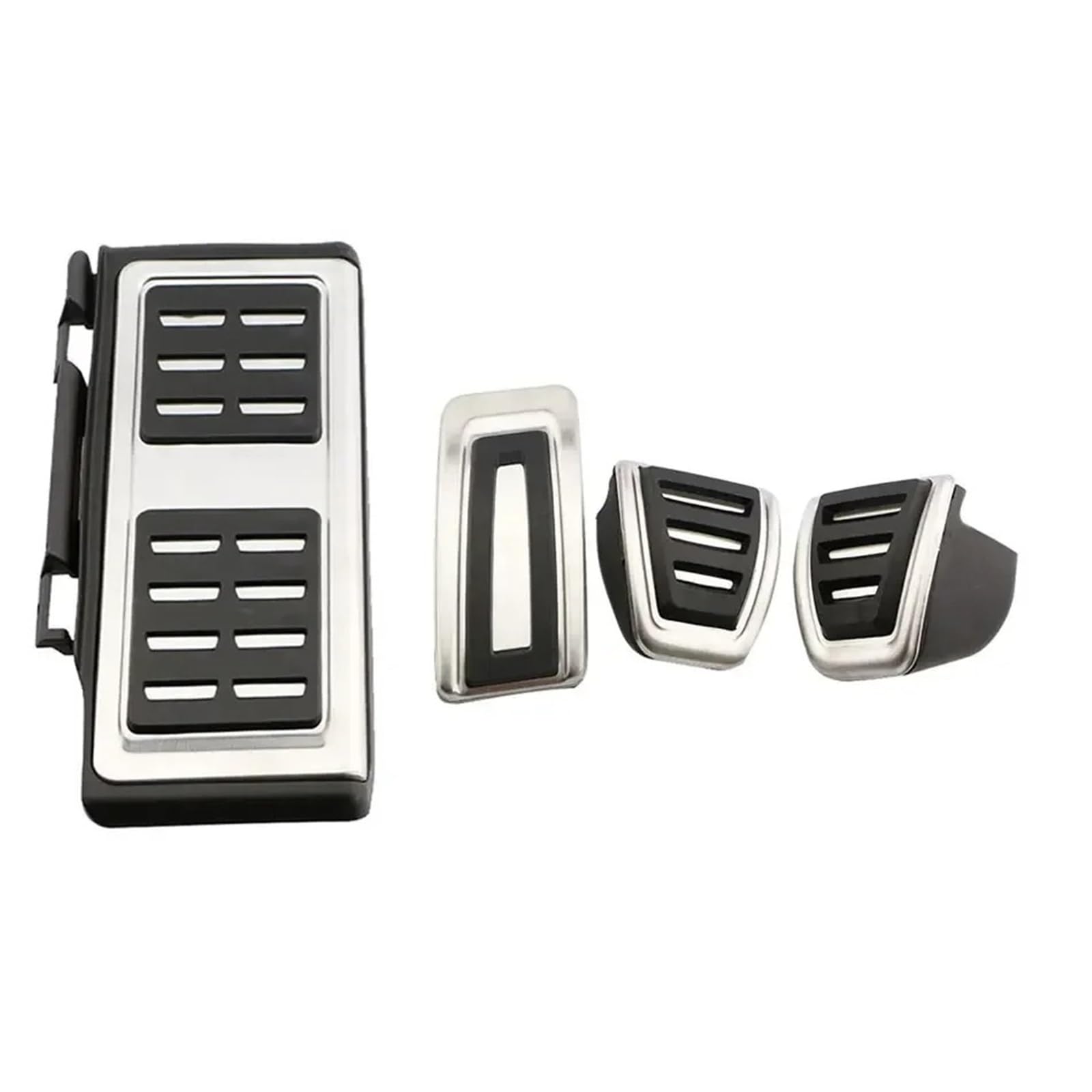 Pedale Abdeckung Für VW Für Golf 7 8 Für GTI MK7 Für Polo A05 Für Passat B8 Für Skoda Für Rapid Für Octavia 5E 5F Für A7 2014 + Edelstahl Pedal Abdeckung Pedalabdeckung Pedalkappen(MT with Rest) von IMMLSX