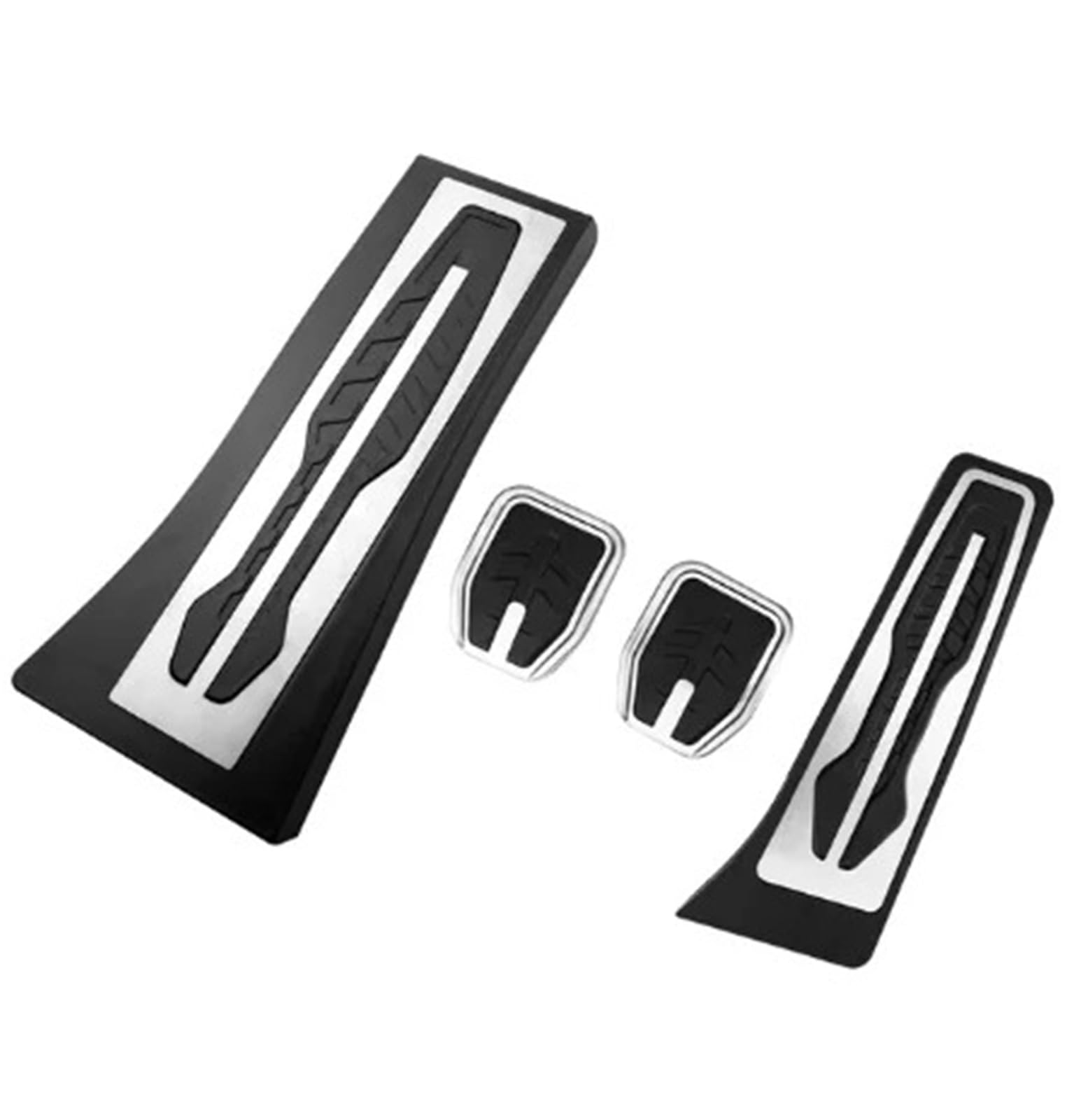 Pedale Abdeckung Für X5 Für X6 F15 F16 E70 E71 E72 M 2008-2022 LHD Gas Accelerator Bremse Fußstütze Pedal Pad Abdeckung Kit Zubehör Auto Pedale Pedalabdeckung Pedalkappen(MT) von IMMLSX