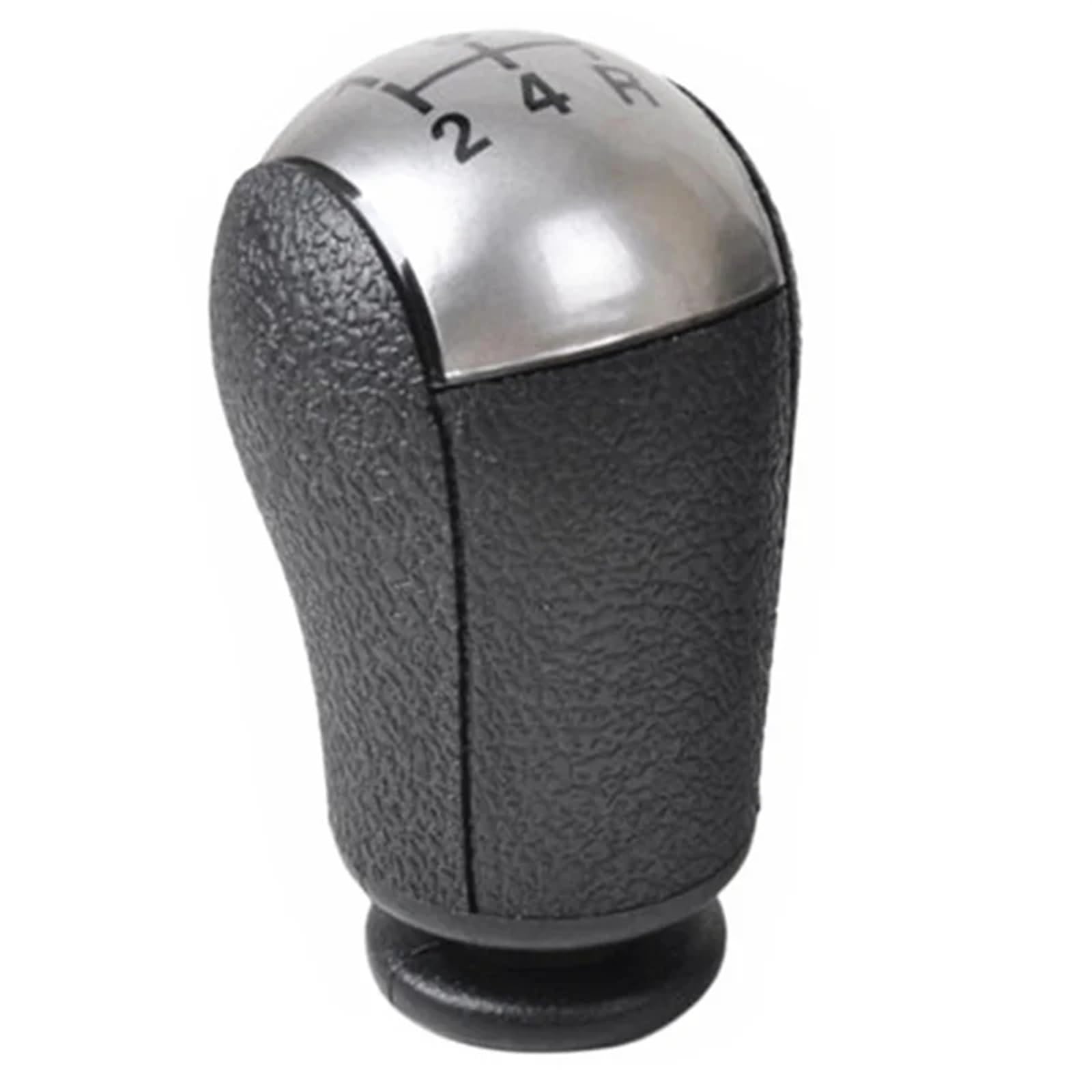 Schaltknauf Für Ford Für Focus 2 Für Mondeo MK2 2004 2005 2007 2008 2009 2010 2011 Auto-Styling Schaltknauf Hebel Gaitor Shifter Boot Cover Case Schaltknäufe(5 Speed Silver knob2) von IMMLSX