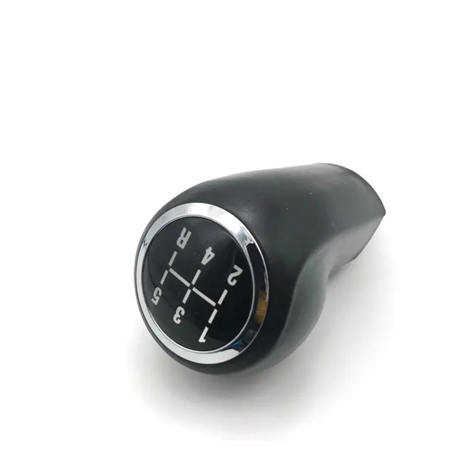 Schaltknauf Knauf Für OPEL Für Astra III H 1,6 Für Vauxhall 2004 2005 2006-2010 5/6 Geschwindigkeit Auto Shift Schaltknauf Mit Leder Boot Chrom Schaltknauf Kappe(12345R knob) von IMMLSX