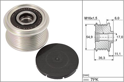 Schaeffler Ina Generatorfreilauf [Hersteller-Nr. 535029810] für Nissan, Renault von Schaeffler INA