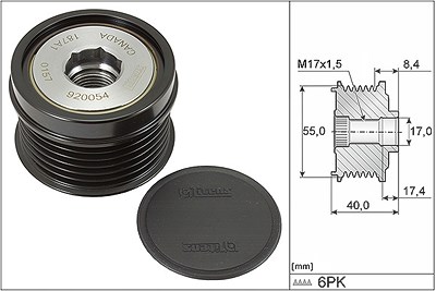 Schaeffler Ina Generatorfreilauf [Hersteller-Nr. 535031610] für Subaru von Schaeffler INA