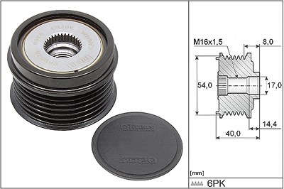 Schaeffler Ina Generatorfreilauf [Hersteller-Nr. 535033410] für Fiat von Schaeffler INA