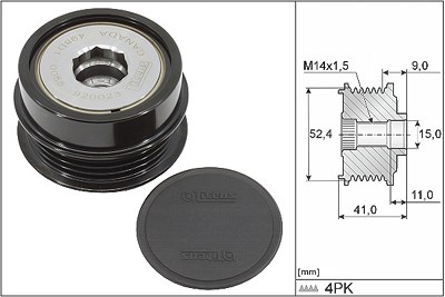 Schaeffler Ina Generatorfreilauf [Hersteller-Nr. 535033910] für Toyota von Schaeffler INA