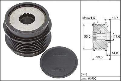 Schaeffler Ina Generatorfreilauf [Hersteller-Nr. 535034110] für Mercedes-Benz von Schaeffler INA