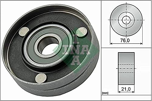 INA 532 0567 10 Spannrolle, Zahnriemen von INA