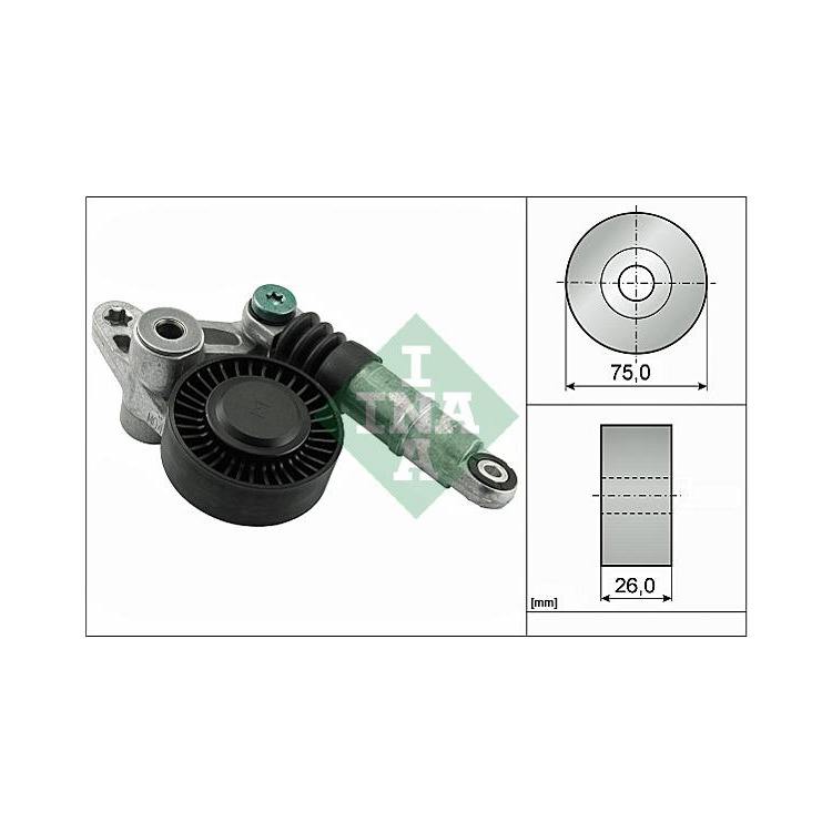 Ina Spannarm f?r Keilrippenriemen Audi Porsche VW von INA