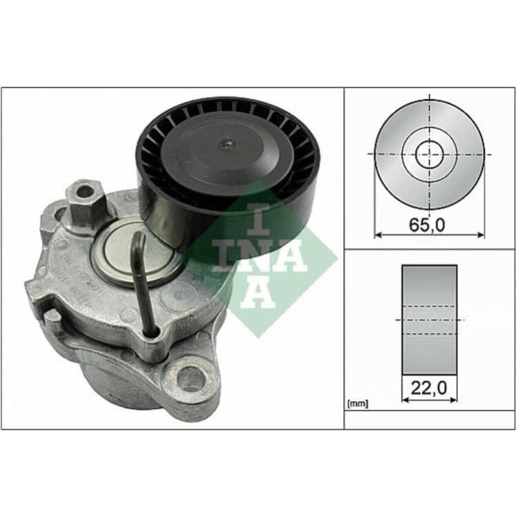 Ina Spannrolle f?r Zahnriemen Porsche 924 944 968 von INA