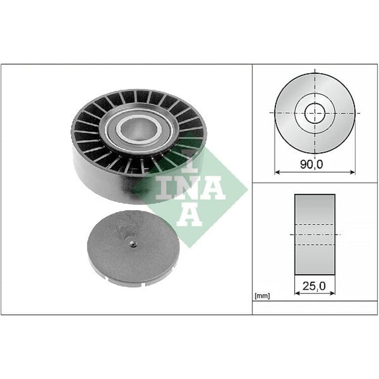 Ina Umlenkrolle f?r Keilrippenriemen VW Corrado Golf Lt Passat Transporter von INA